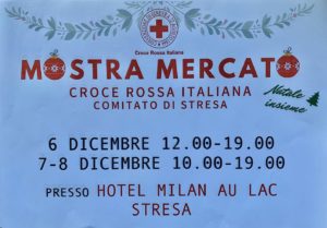 mostra mercato Croce rossa comitato di Stresa